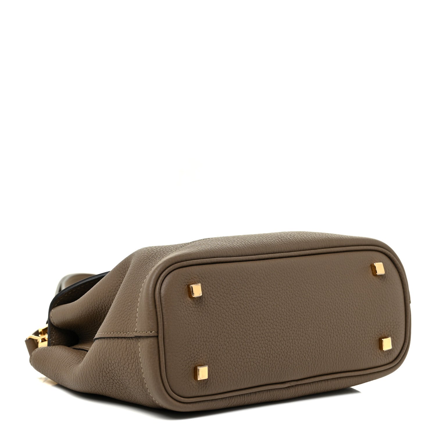 Moynat Taurillon Blush Calfskin Gabby BB Taupe 4 of 11