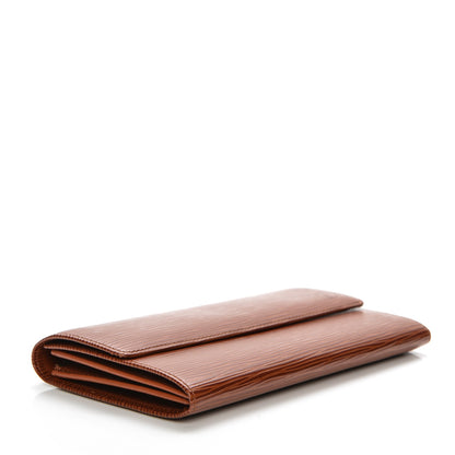 Louis Vuitton Epi Sarah Wallet Kenyan Fawn 4 of 6
