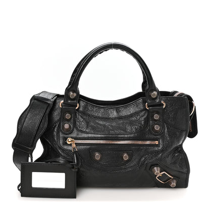 Balenciaga Agneau Giant 21 Rose Gold Hardware City Black 2 of 10