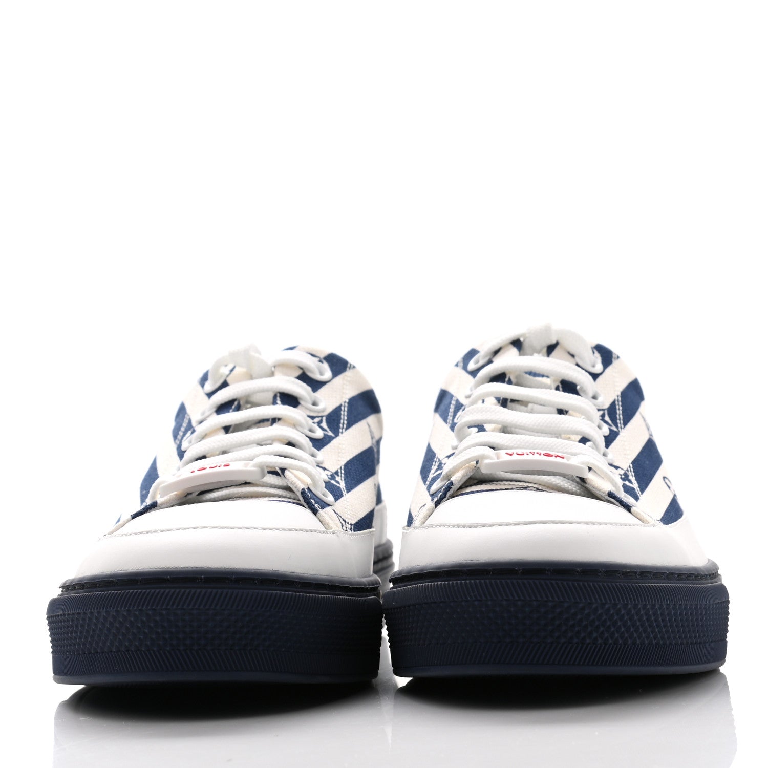 Louis Vuitton Canvas Escale Stellar Sneakers 37.5 Blue 2 of 8