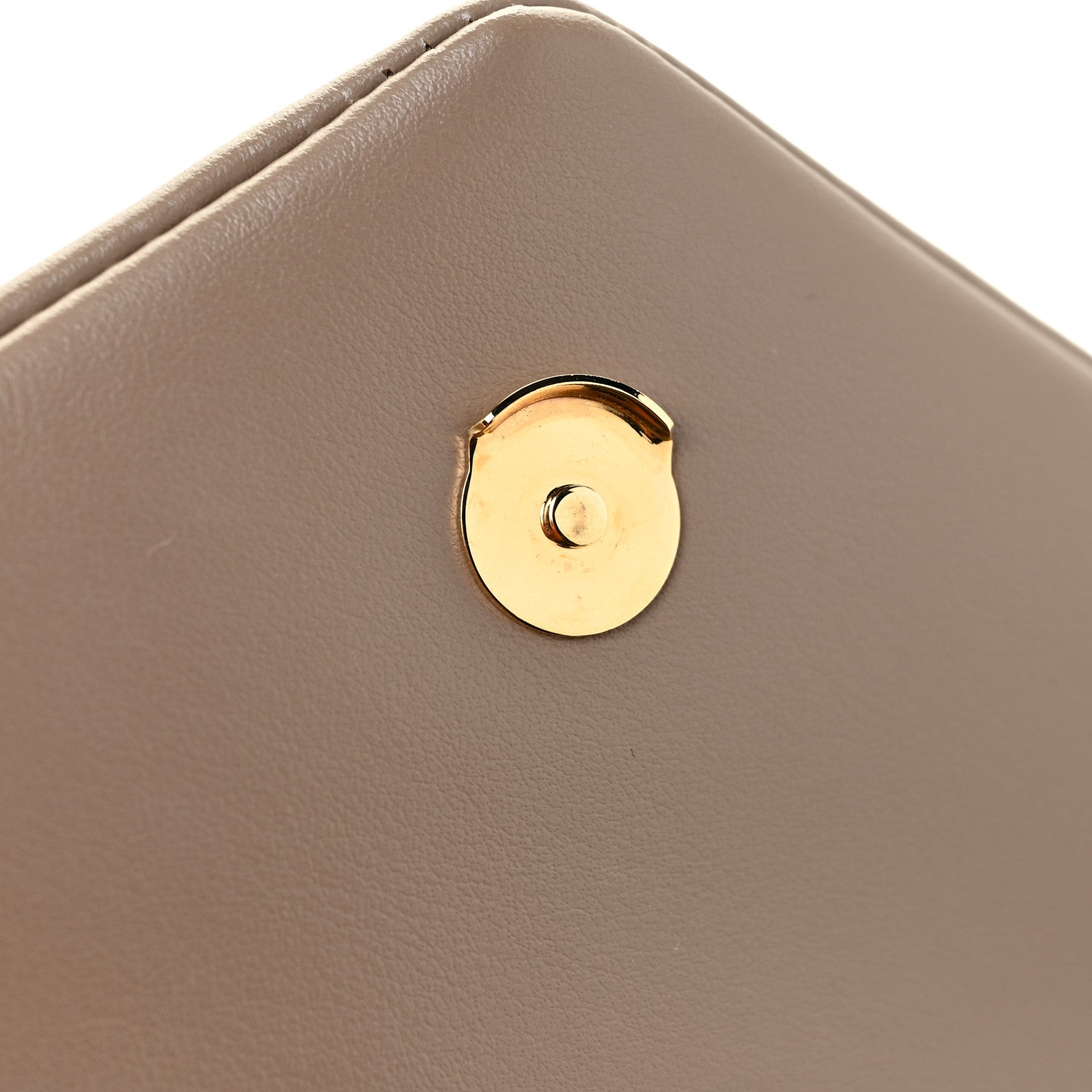 Saint Laurent Calfskin Y Quilted Monogram Toy Loulou Crossbody Bag Taupe 11 of 12