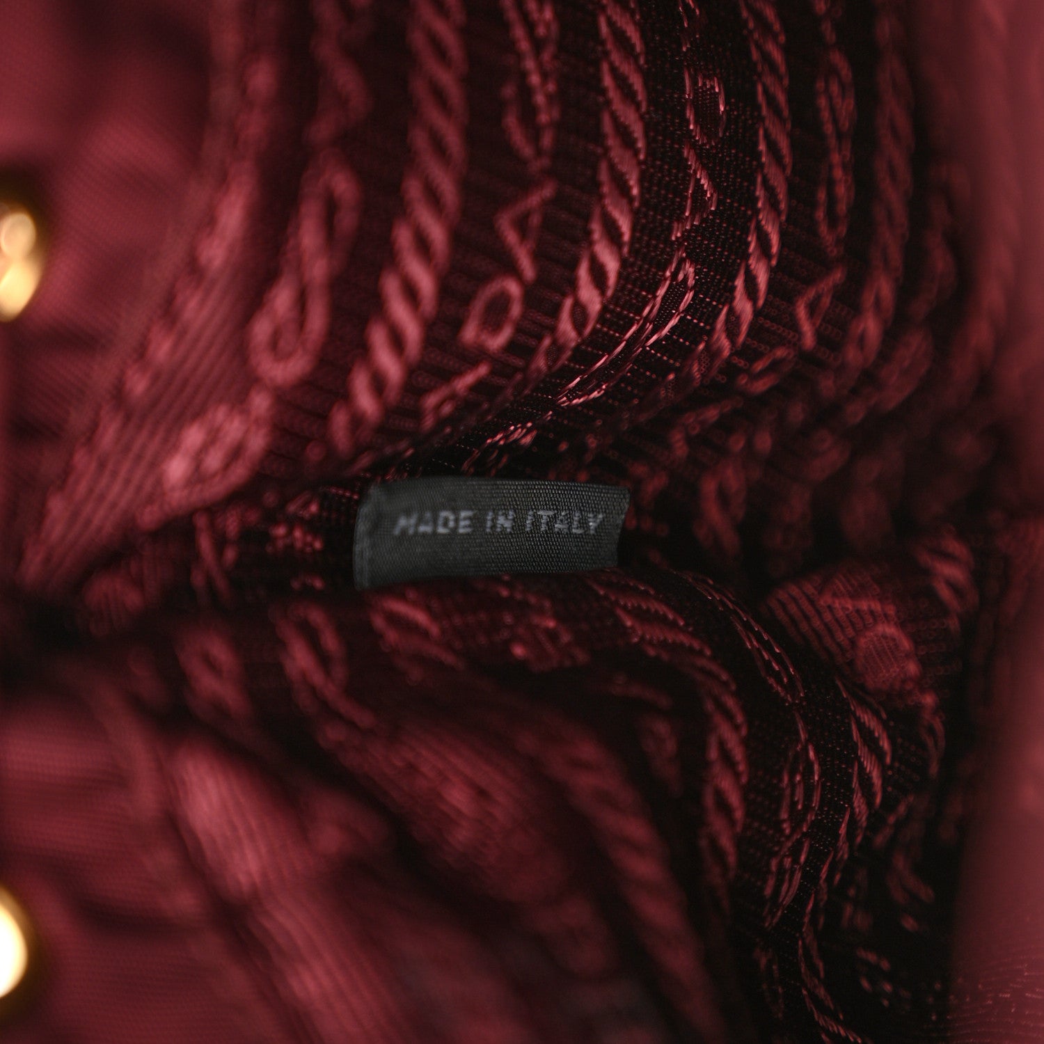 Prada Re-Nylon Saffiano Duet Bucket Crossbody Bag Bordeaux 7 of 10