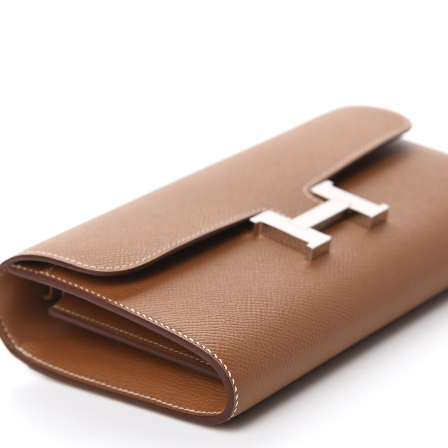 Hermes Epsom Constance Long Wallet To Go Gold 6 of 10