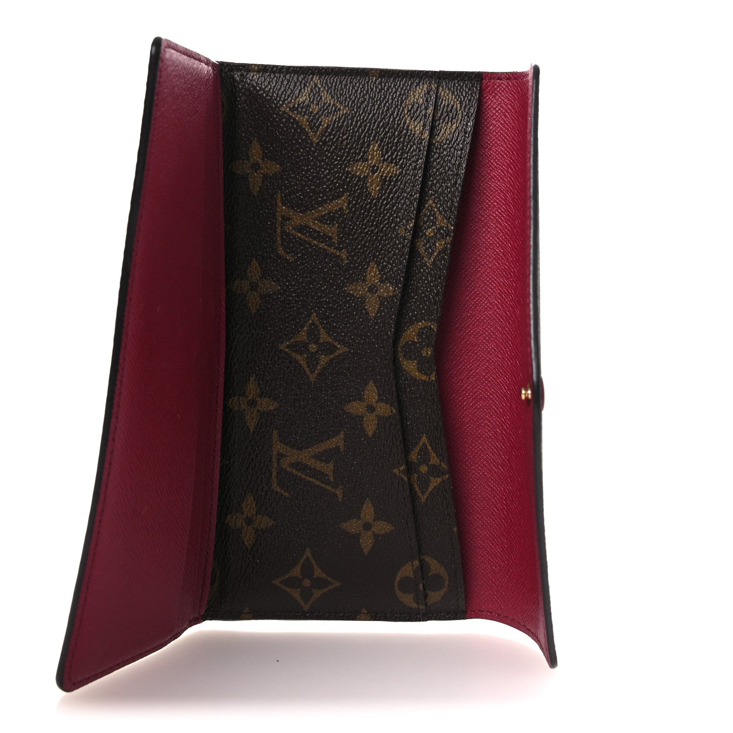 Louis Vuitton Monogram Josephine Wallet Fuchsia 6 of 8