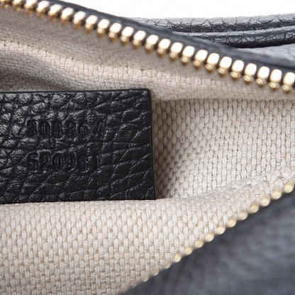 Gucci Pebbled Calfskin Small Soho Disco Bag Black 7 of 7