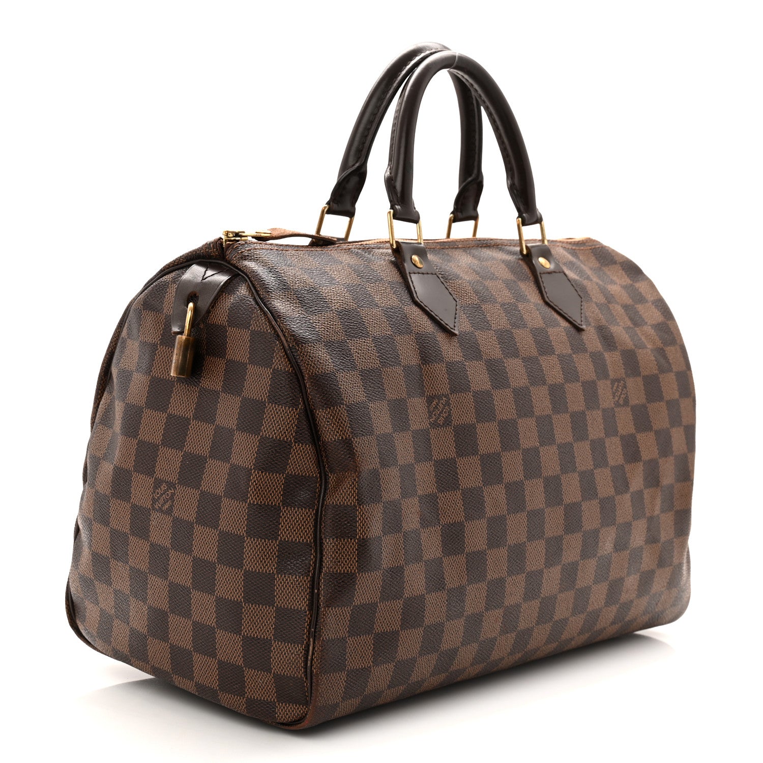 Louis Vuitton Damier Ebene Speedy 35 3 of 10