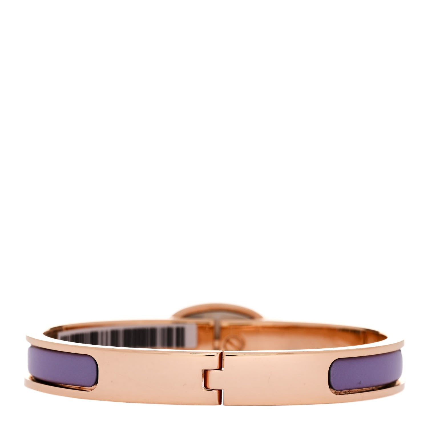 Hermes Enamel Mini Clic Chaine d'Ancre Bracelet PM Lilas 3 of 5