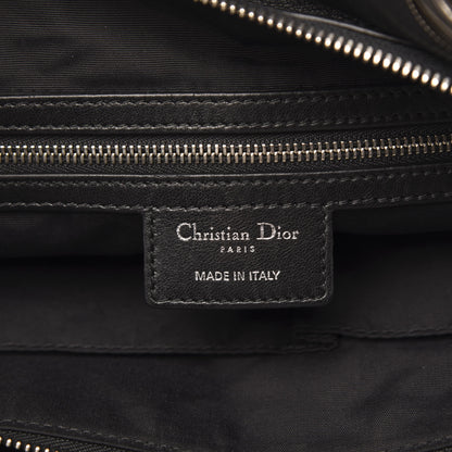 Christian Dior Lambskin Cannage Medium Granville Tote Black 6 of 11