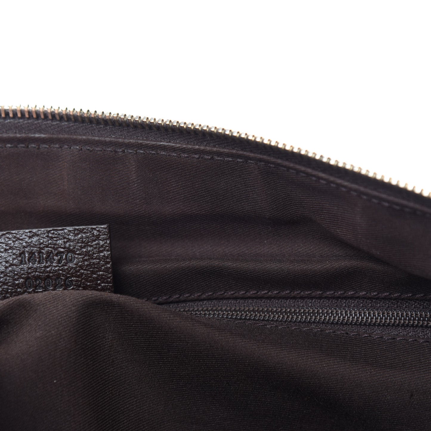 Monogram Medium Abbey Tote Dark Brown