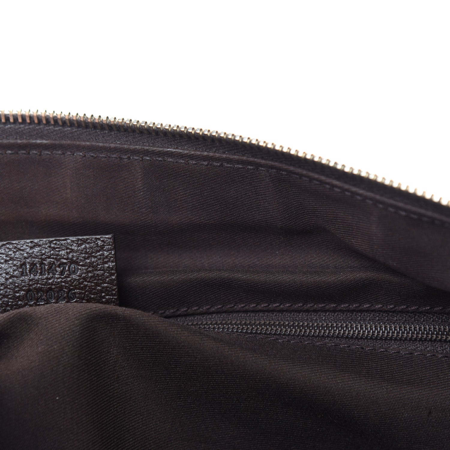 Gucci Monogram Medium Abbey Tote Dark Brown 13 of 14