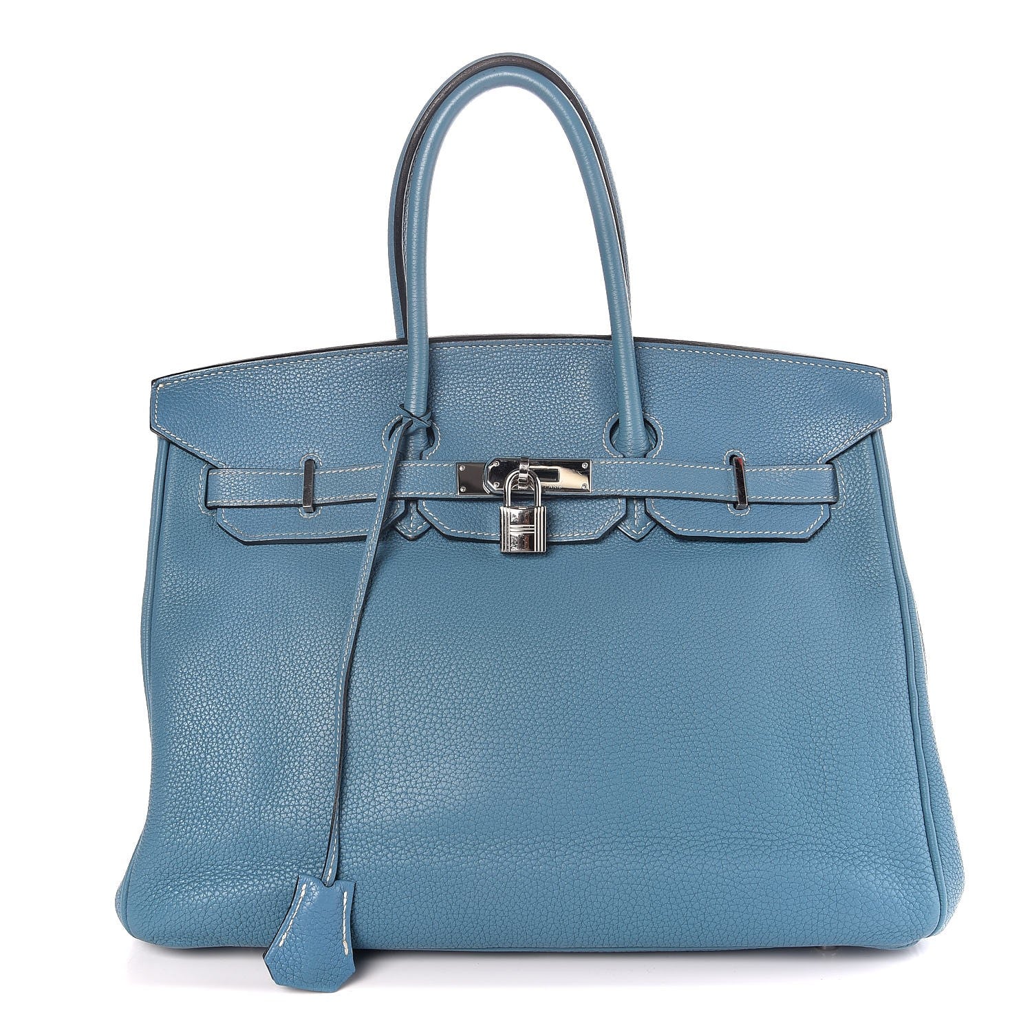 Hermes Togo Birkin 35 Blue Jean 1 of 37