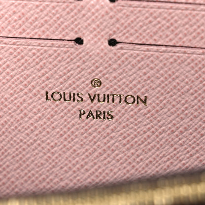 Louis Vuitton Monogram Clemence Wallet Rose Ballerine 6 of 7