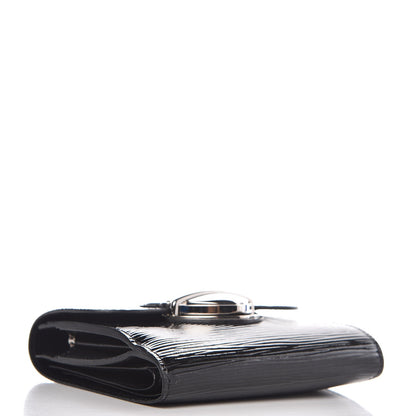 Louis Vuitton Electric Epi Joey Wallet Black 4 of 7