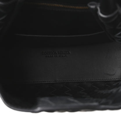 Bottega Veneta Nappa Intrecciato Small Andiamo Shoulder Bag Black 5 of 9