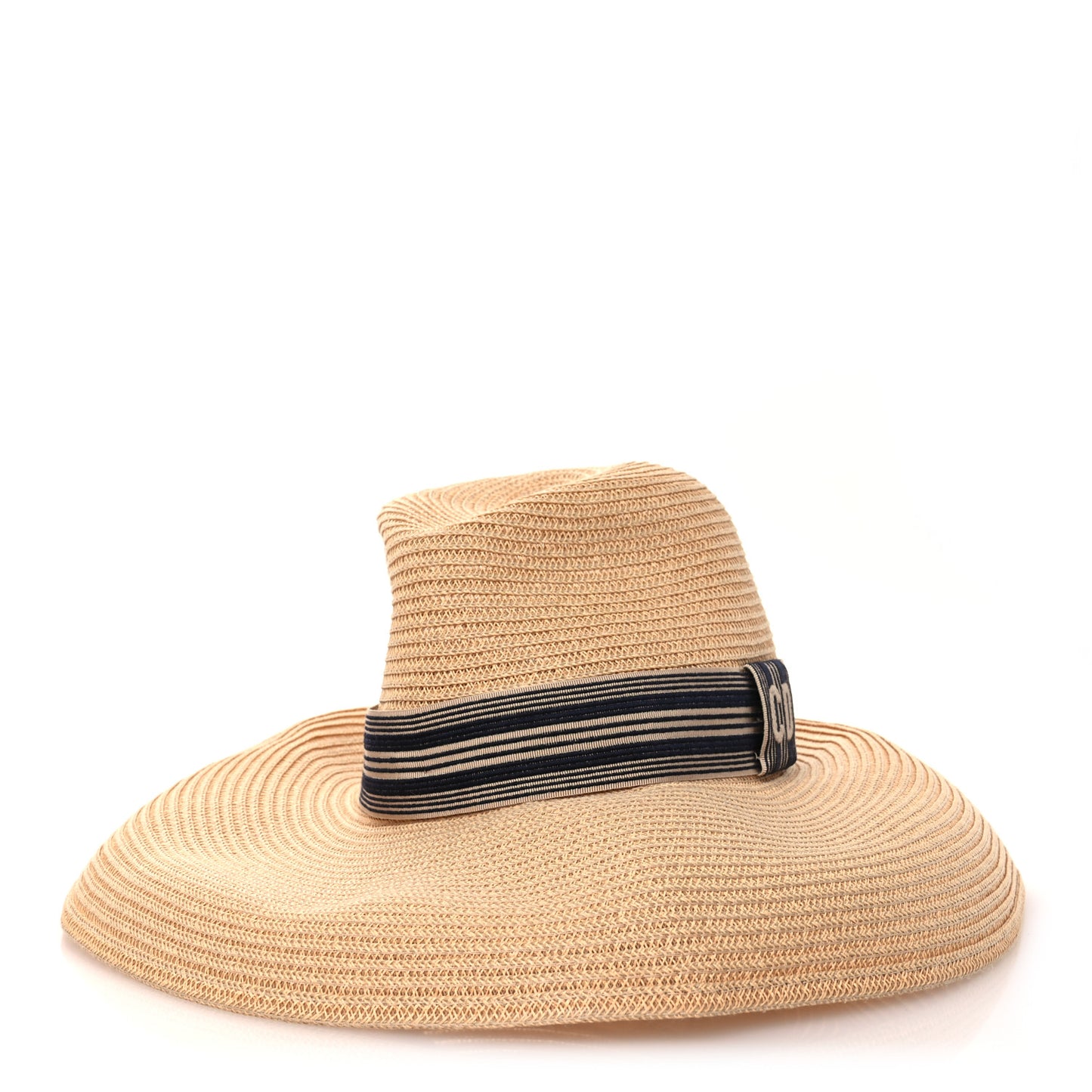 Straw Brim Hat 57 Natural
