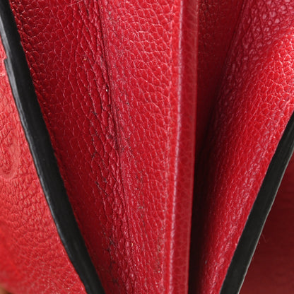 Louis Vuitton Empreinte Sarah Wallet Red Scarlet 7 of 9