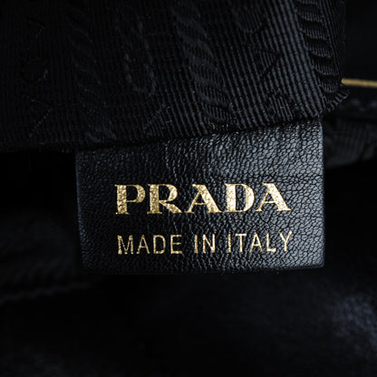 Prada Tessuto Nylon Logo Tote Nero Black 9 of 9