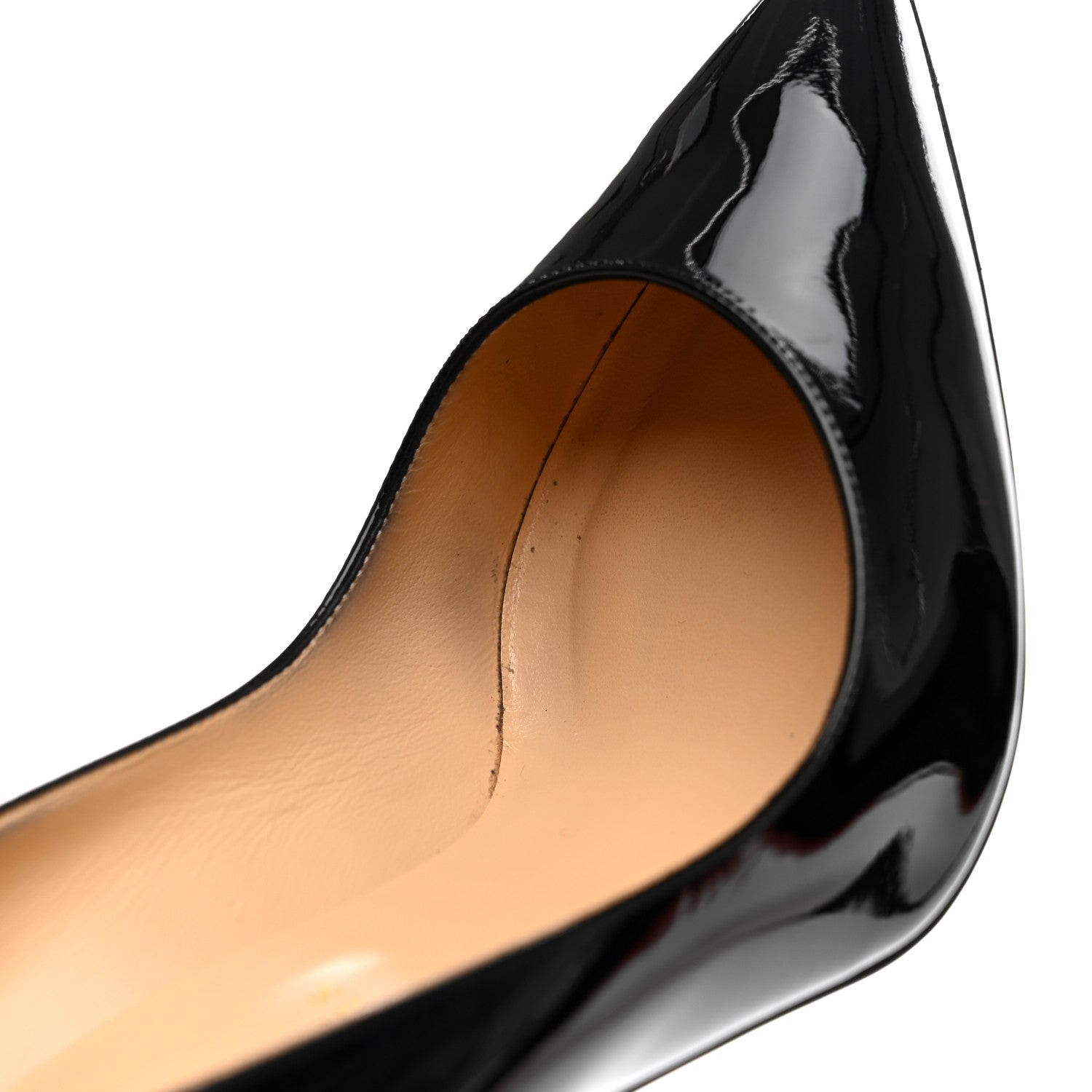 Christian Louboutin Patent Pigalle 100 Pumps 38 Black 12 of 13