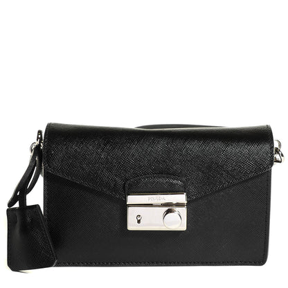 Prada Saffiano Lux Mini Sound Crossbody Bag Nero Black 1 of 9