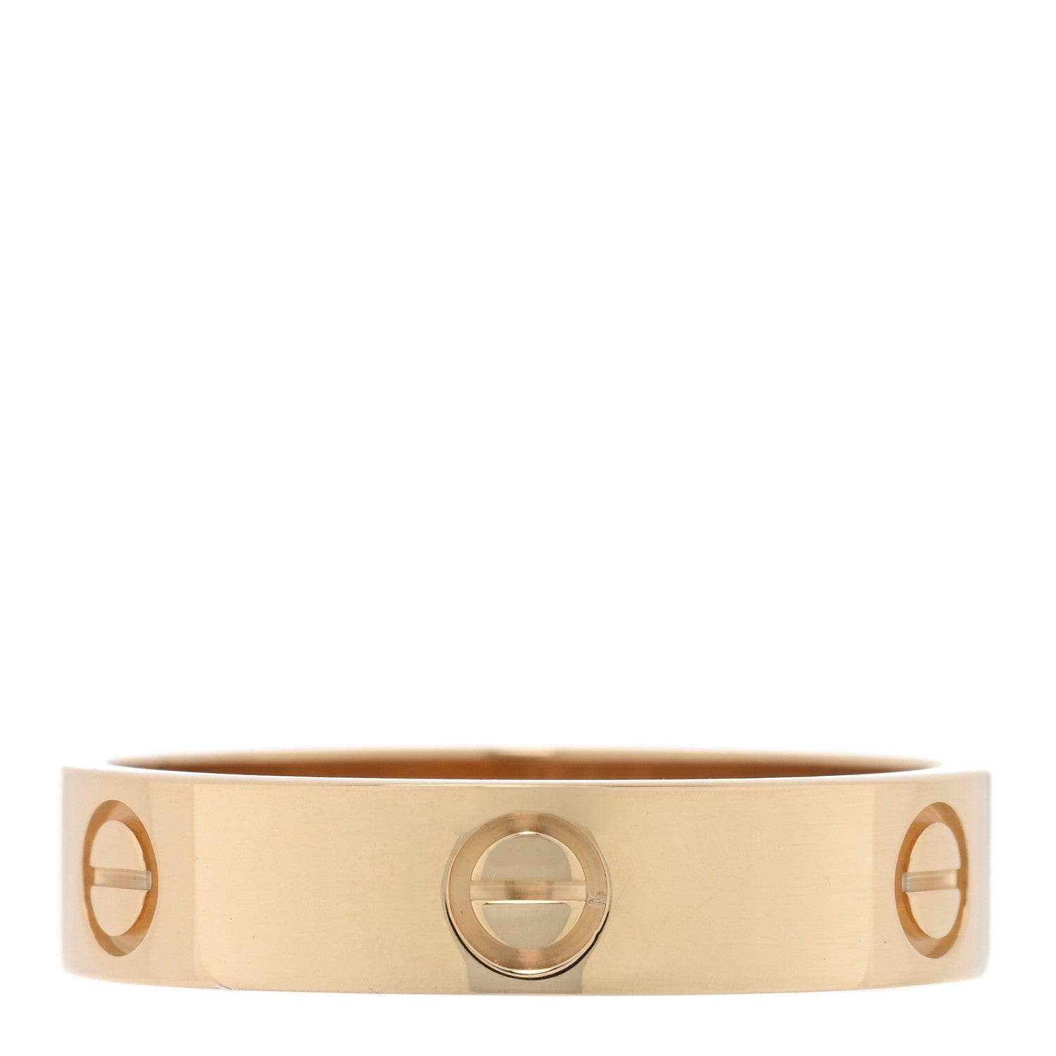 Cartier 18K Yellow Gold 5.5mm LOVE Ring 68 12.25 3 of 4