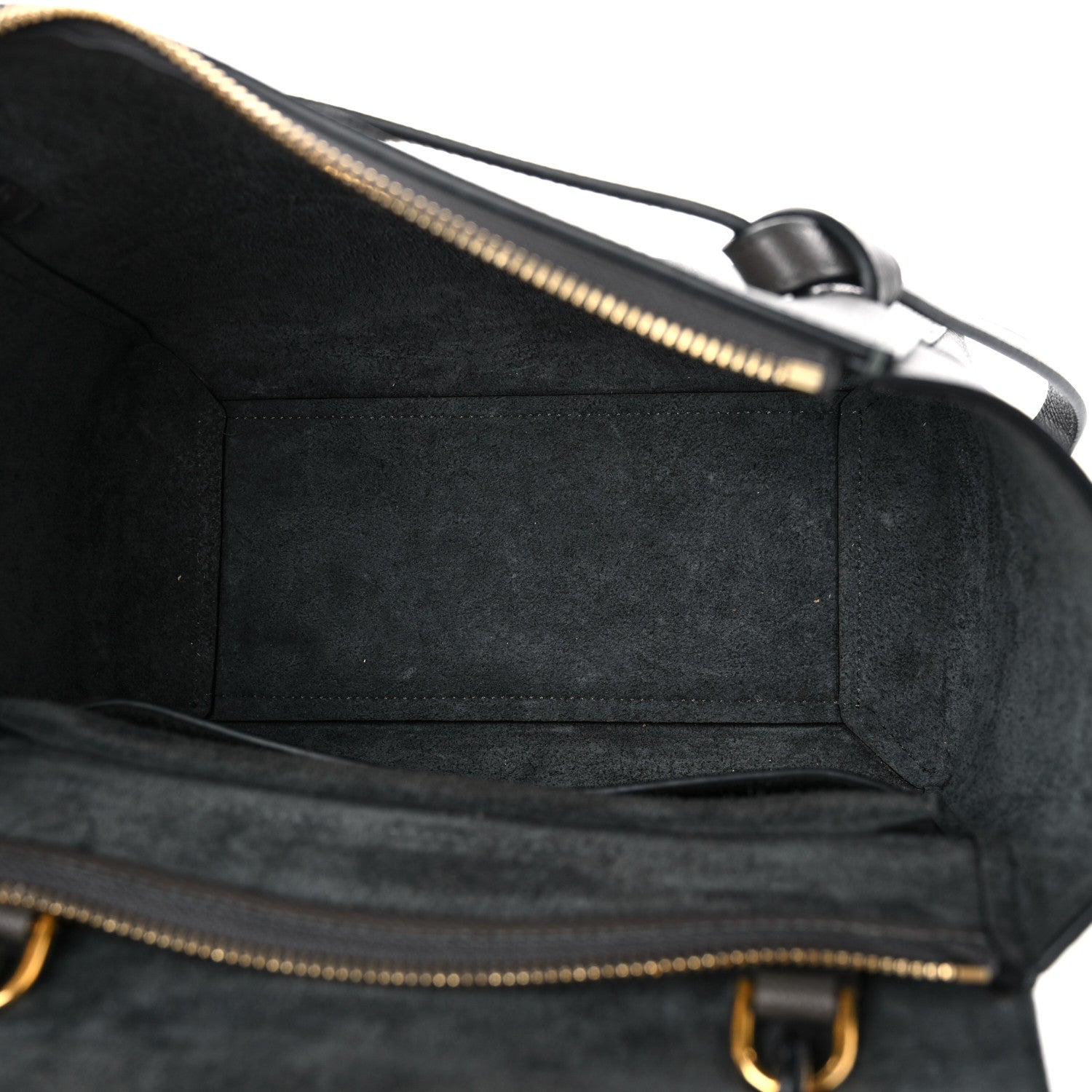Celine Grained Calfskin Micro Belt Bag Grey 5 of 16