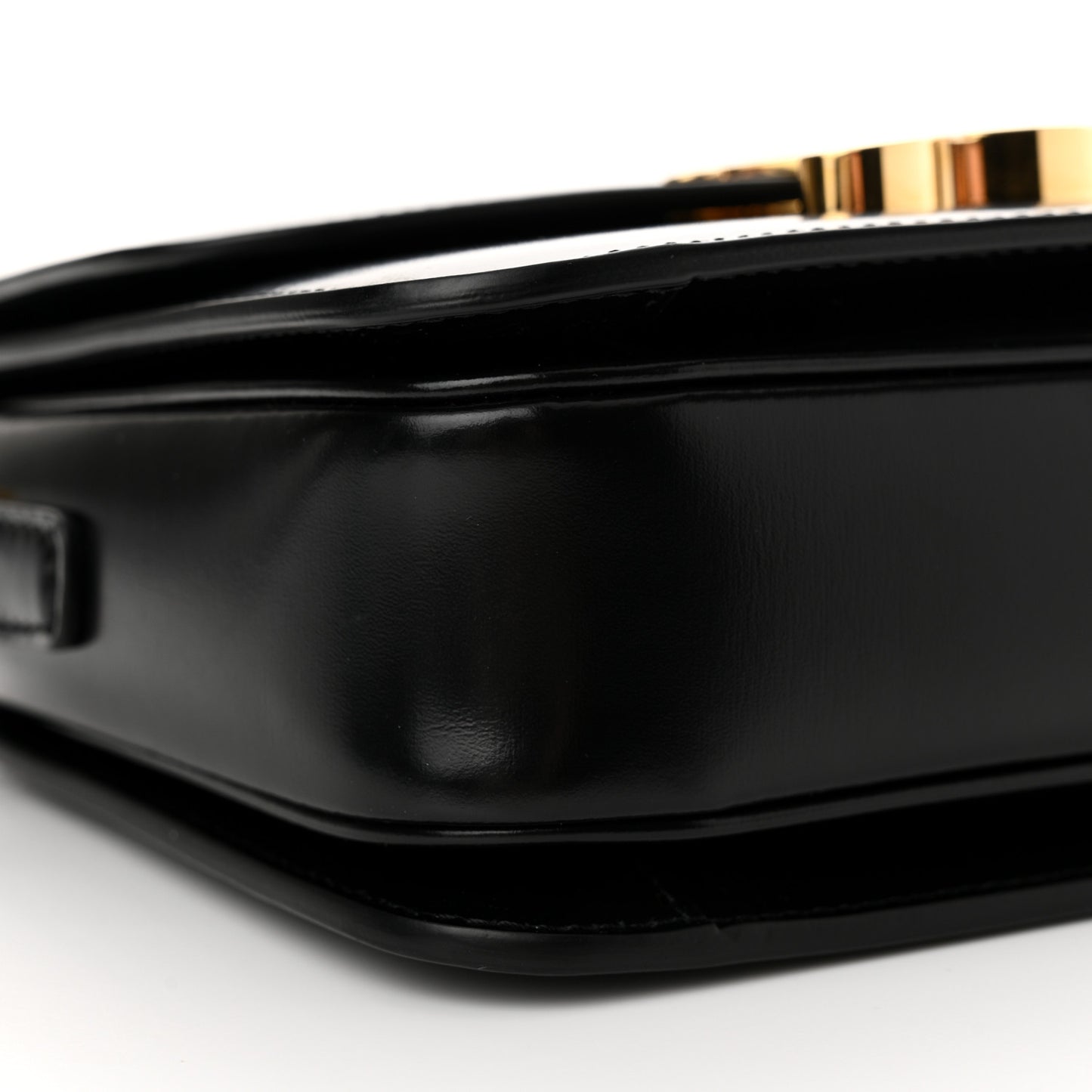 Shiny Calfskin Teen Triomphe Black