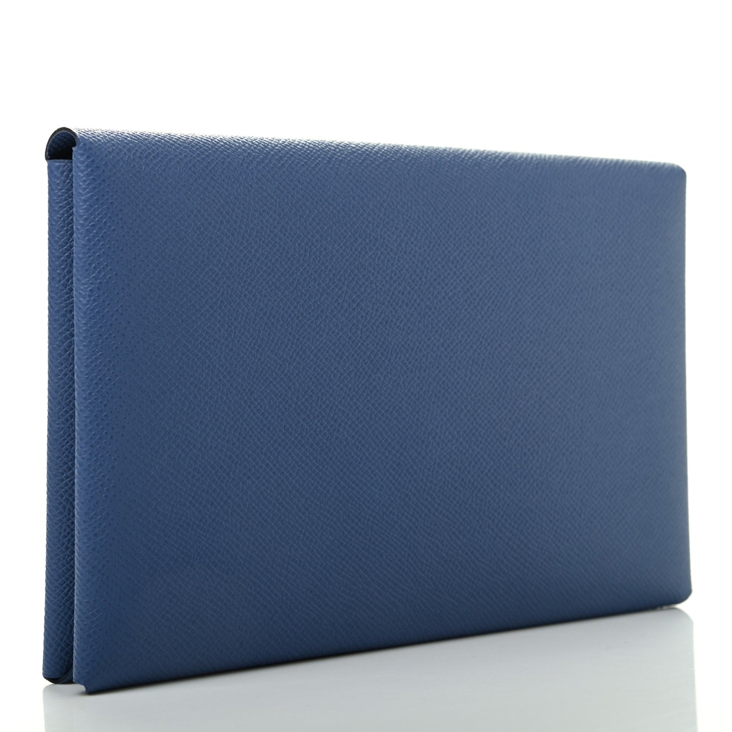 Epsom Calvi Pouch Bleu Agate Capucine