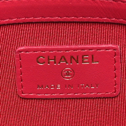 Chanel Sequins Quilted Large Chanel 19 Pouch Black 6 of 11