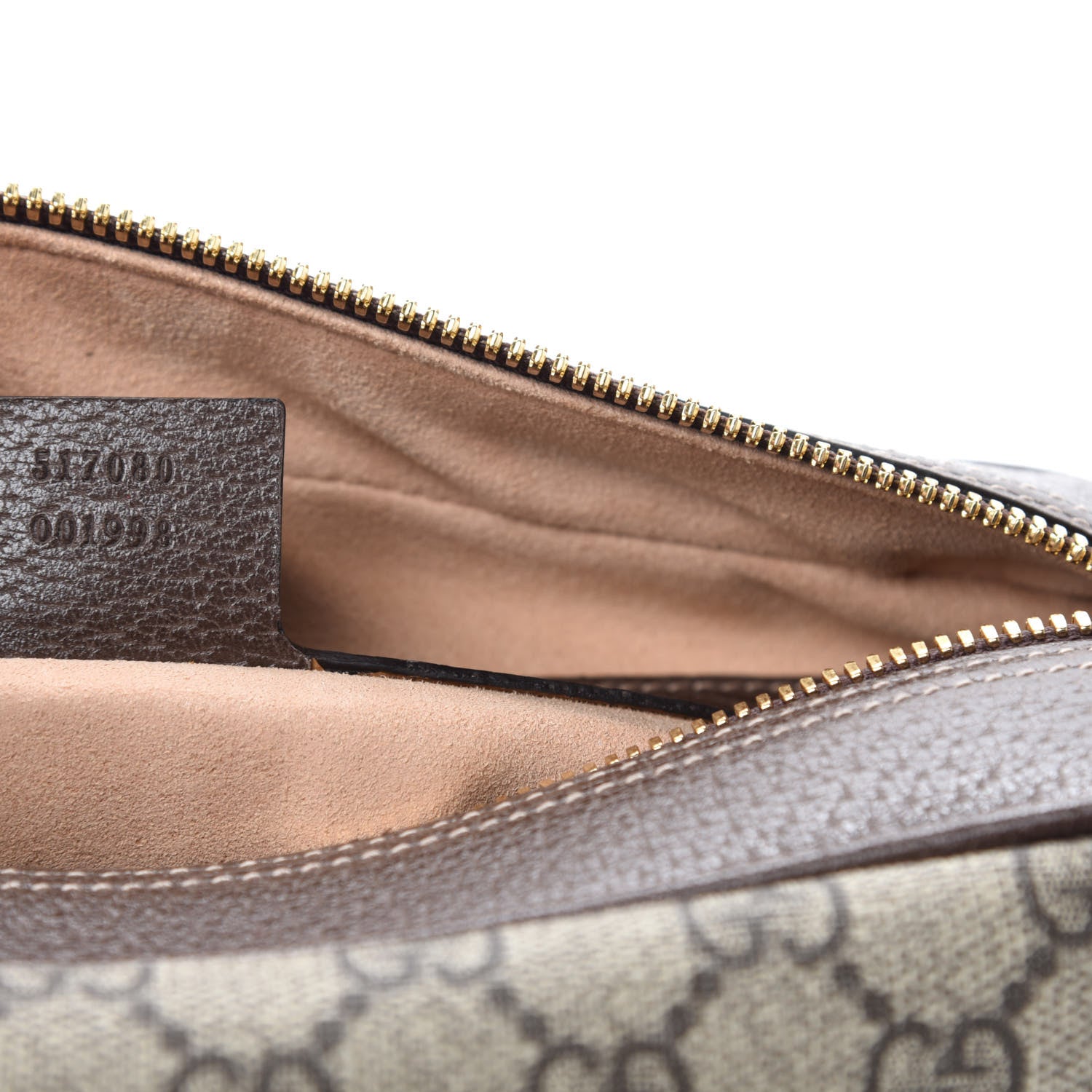 Gucci GG Supreme Monogram Web Small Ophidia Shoulder Bag Brown 9 of 10