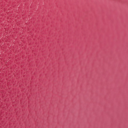 Miu Miu Goatskin Madras Zip Around Wallet Pink 12 of 17