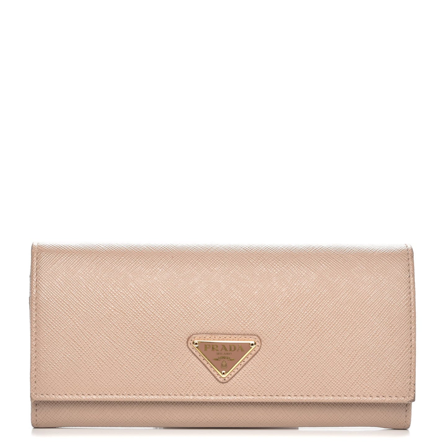 Saffiano Continental Flap Wallet Cammeo