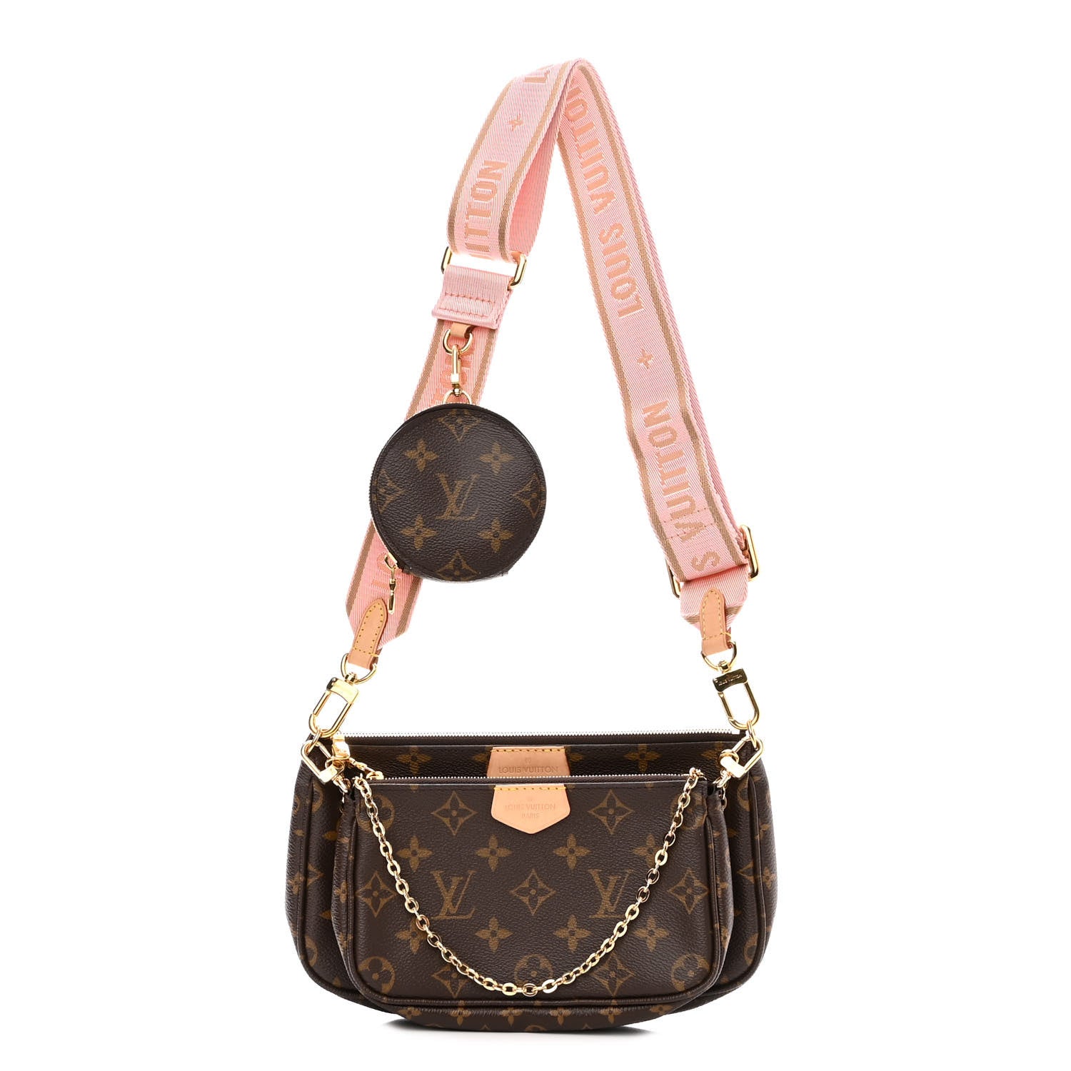 Louis Vuitton Monogram Multi Pochette Accessories Rose Clair 1 of 10