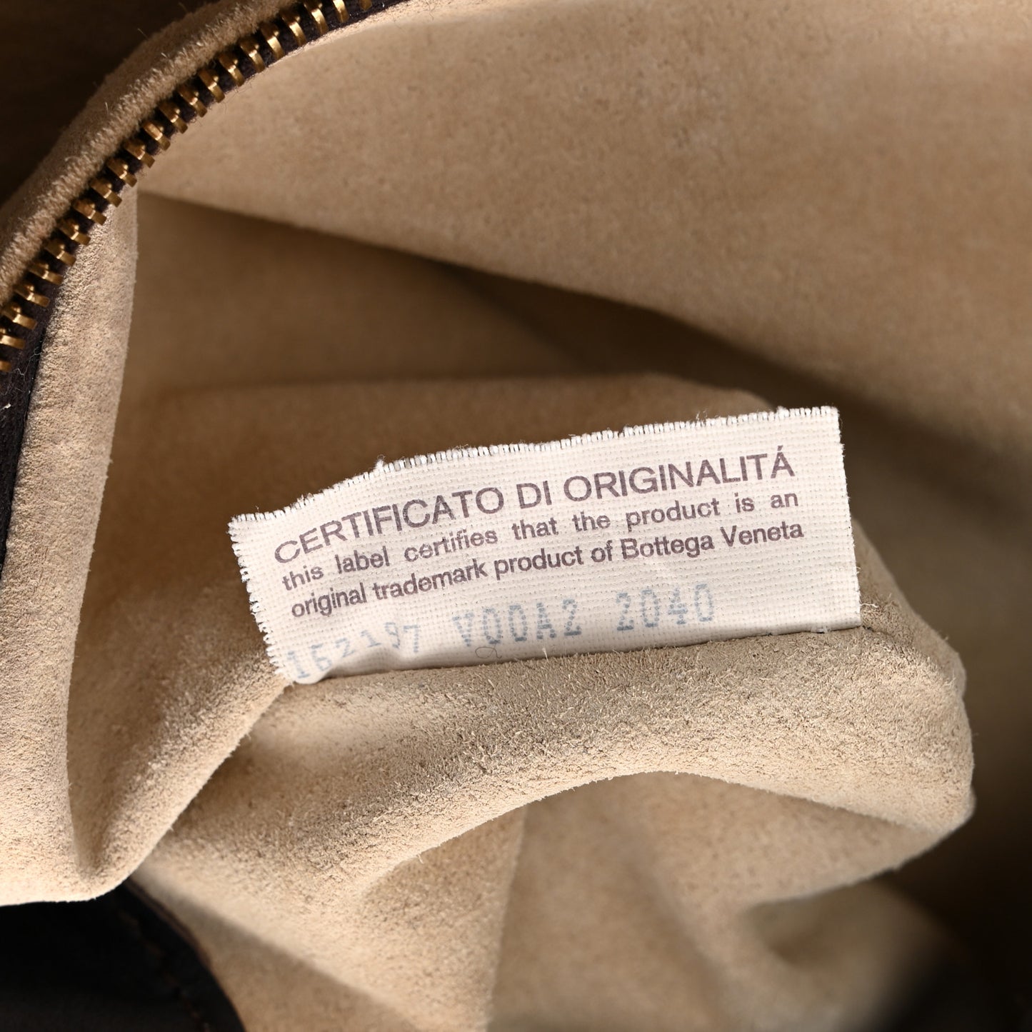 Nappa Intrecciato Large Capri Tote Ebano