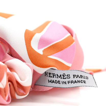 Hermes Silk Bella Twilly Scrunchie 3 of 4