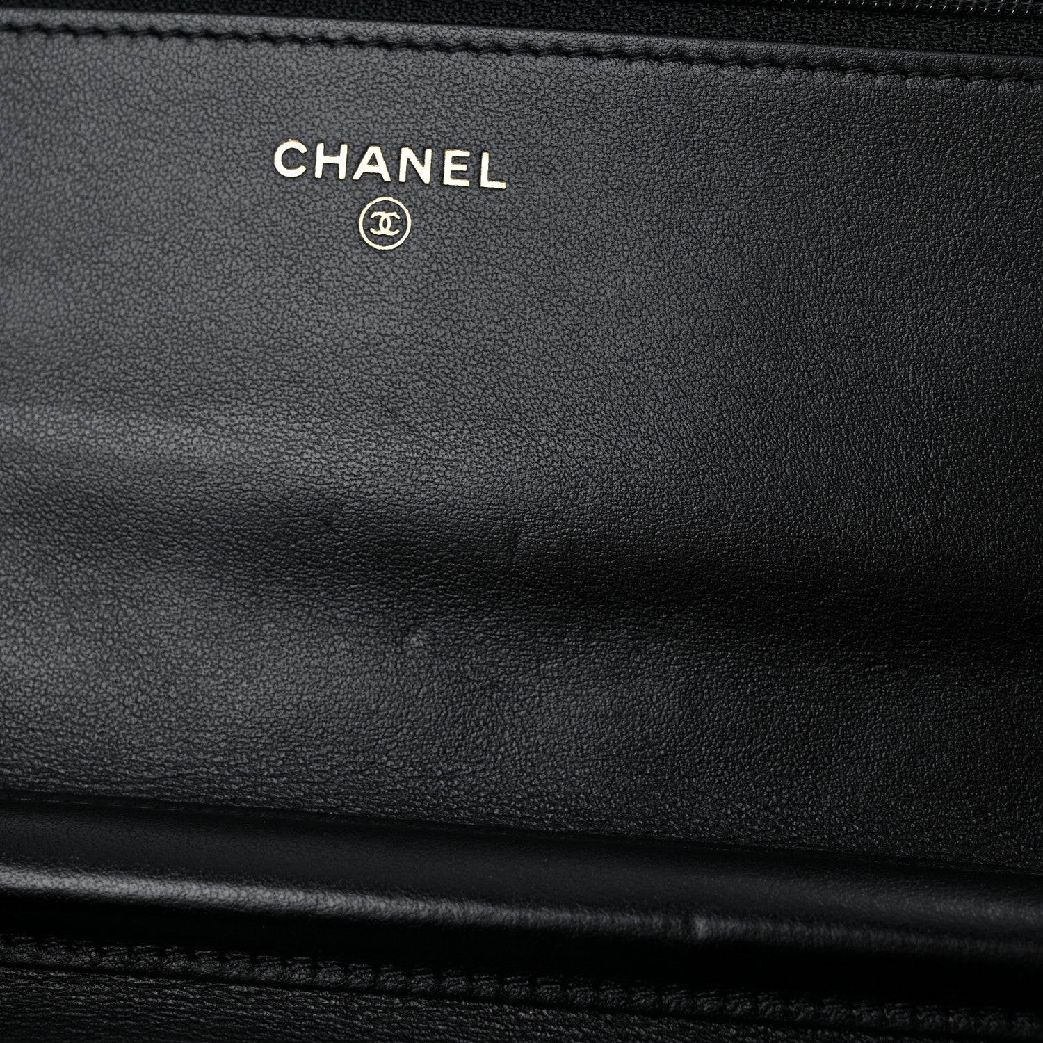 Chanel Caviar Quilted Boy Wallet On Chain WOC Black 7 of 17