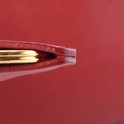 Prada Saffiano Lux Mini Promenade Tote Fuoco 21 of 26