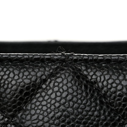 Chanel Caviar Quilted Grand Shopping Tote GST Black 12 of 12