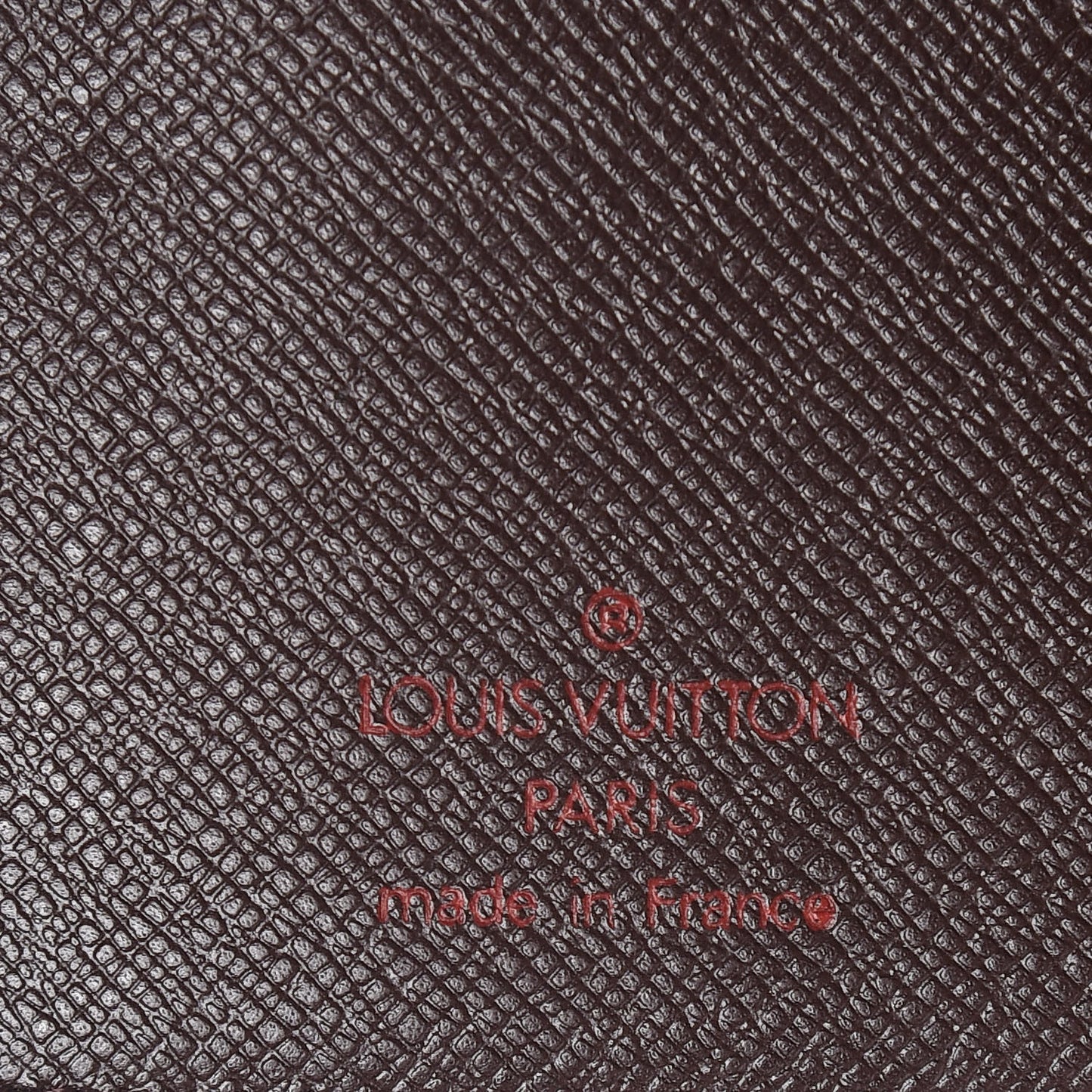 Damier Ebene Mini Agenda Cover