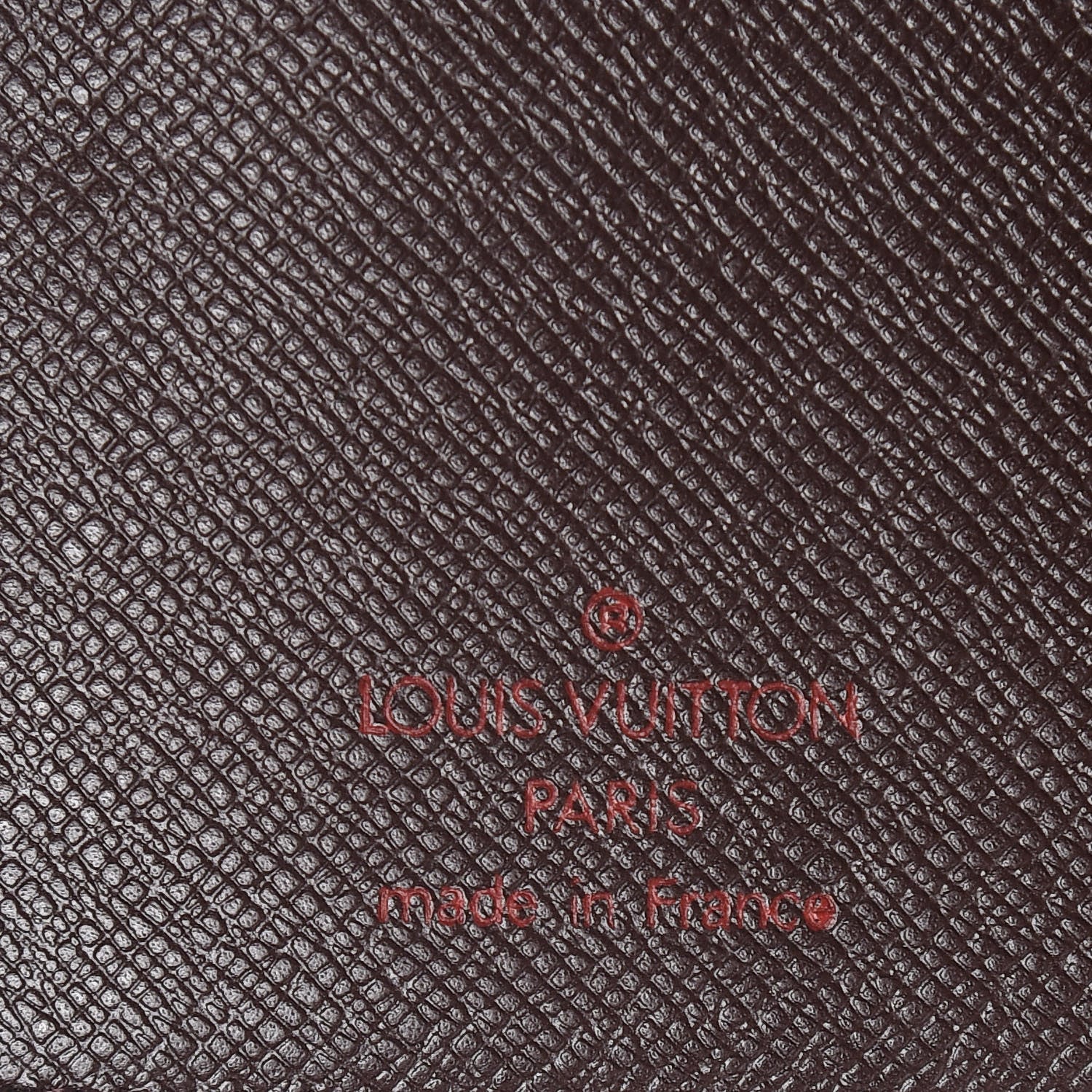 Louis Vuitton Damier Ebene Mini Agenda Cover 6 of 6