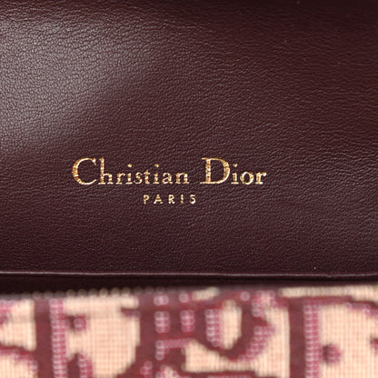 Christian Dior Oblique Saddle Belt Bag Bordeaux 6 of 10
