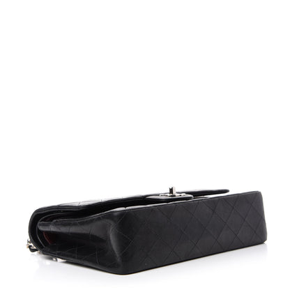 Chanel Lambskin Quilted Medium Double Flap Black 4 of 12