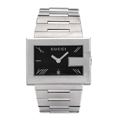 Gucci Stainless Steel 38mm 100M G-Rectangle Quartz Watch Black 1 of 7