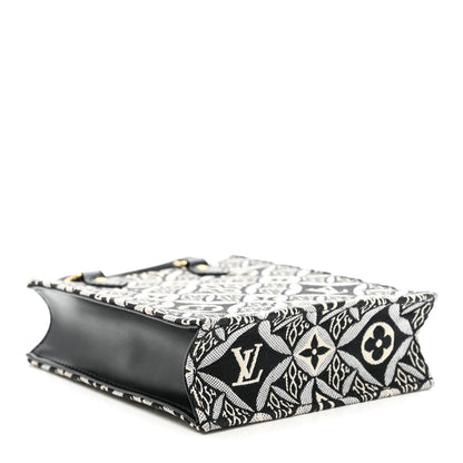 Louis Vuitton Jacquard Since 1854 Petit Sac Plat Grey 4 of 9