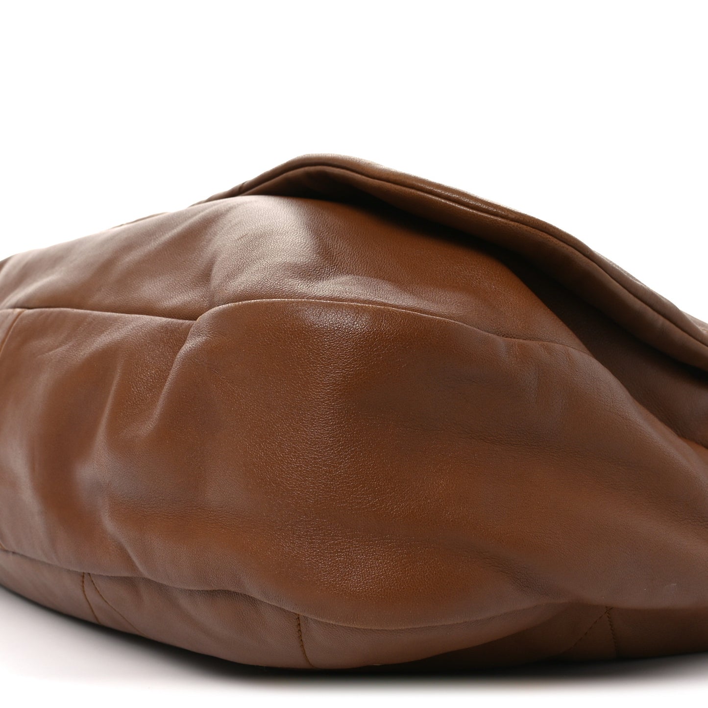 Lambskin Matelasse Monogram Large Jamie 4.3 Light Fox