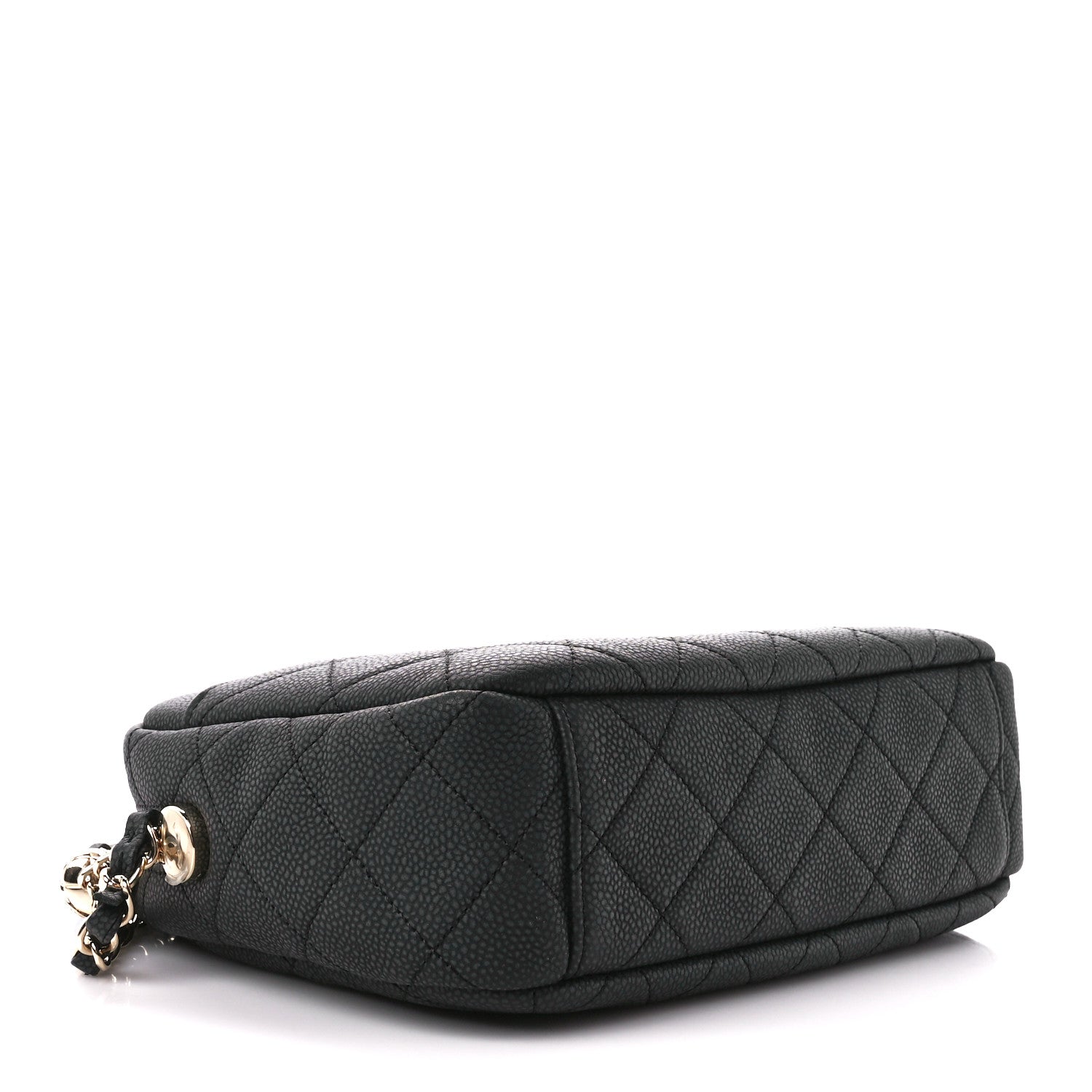 Chanel Iridescent Caviar Quilted Small Coco Tassel Camera Case Black 4 of 10