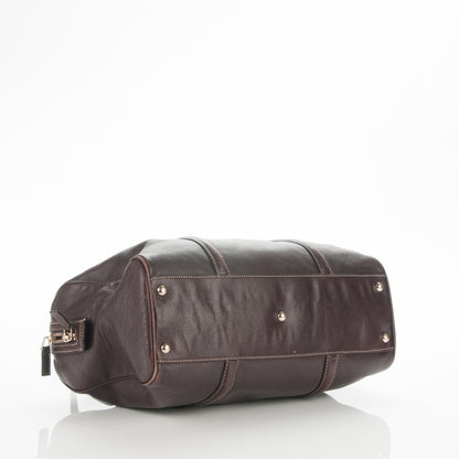 Gucci Calfskin Medium Britt Boston Dark Brown 4 of 7