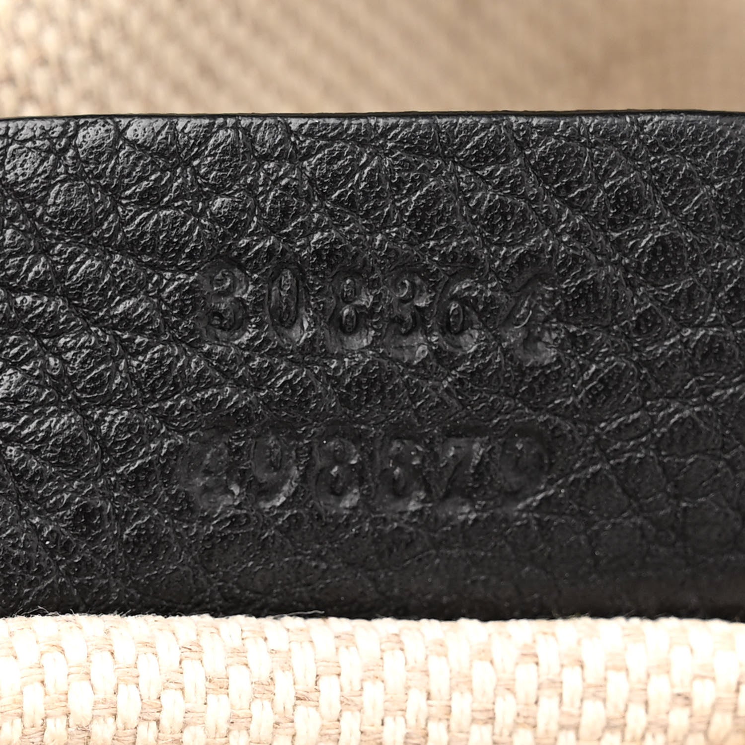 Gucci Pebbled Calfskin Small Soho Disco Bag Black 7 of 19