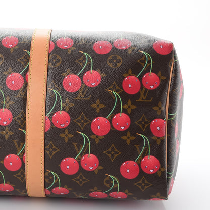 Louis Vuitton Monogram Cerises Keepall 45 15 of 16