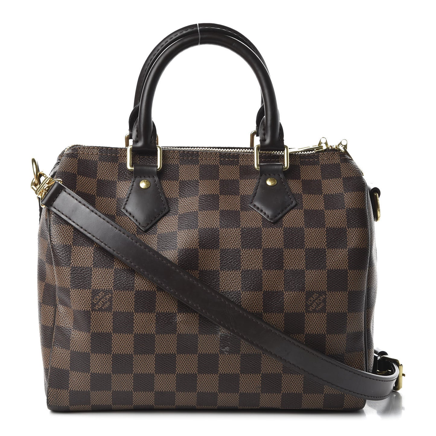 Damier Ebene Speedy Bandouliere 25