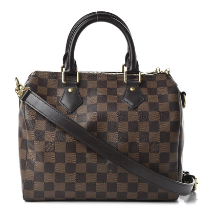 Louis Vuitton Damier Ebene Speedy Bandouliere 25 1 of 11